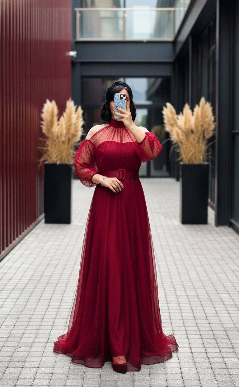 لباس مجلسی ماکسی مدل پریسا