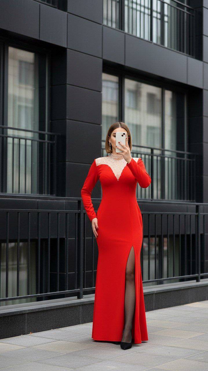 لباس مجلسی ماکسی مدل الهه