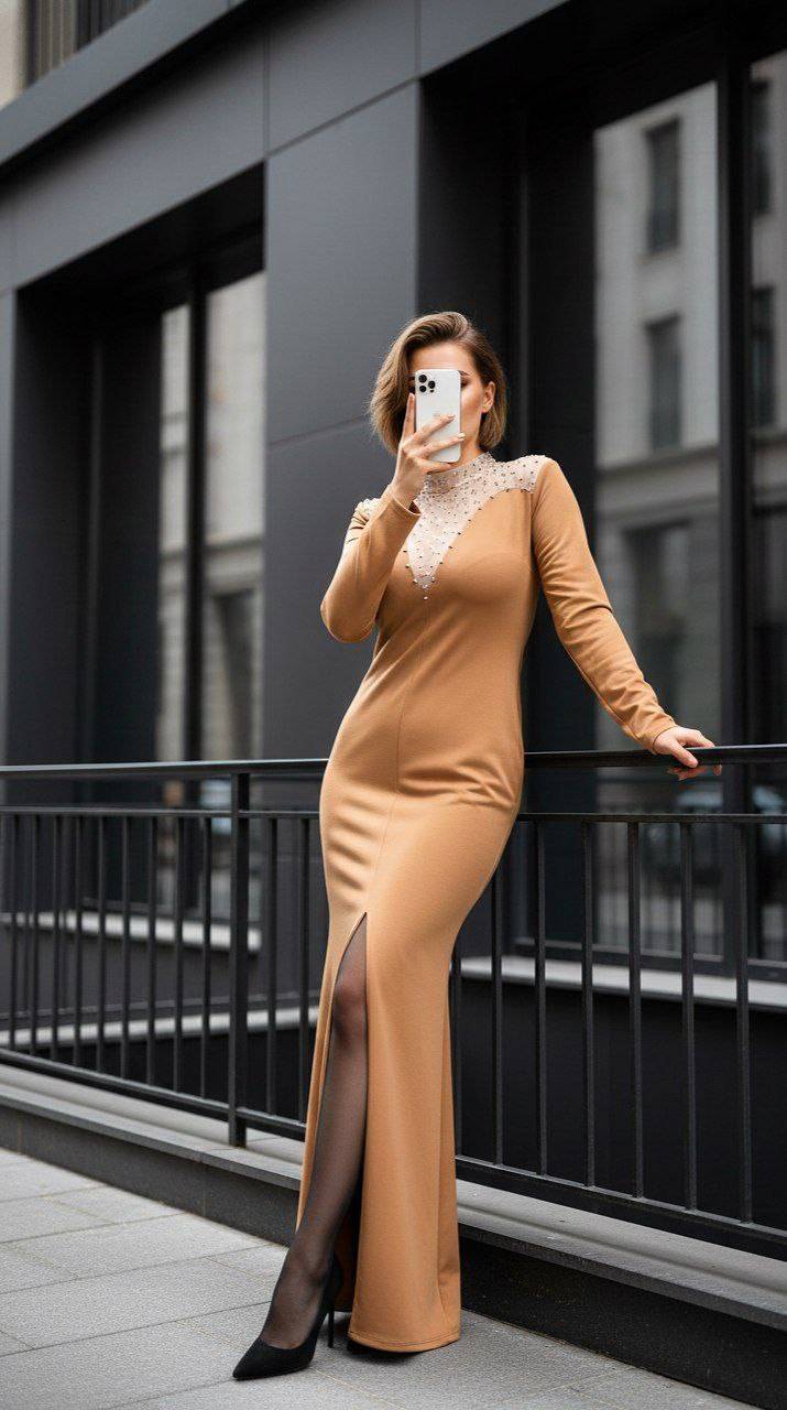 لباس مجلسی ماکسی مدل الهه